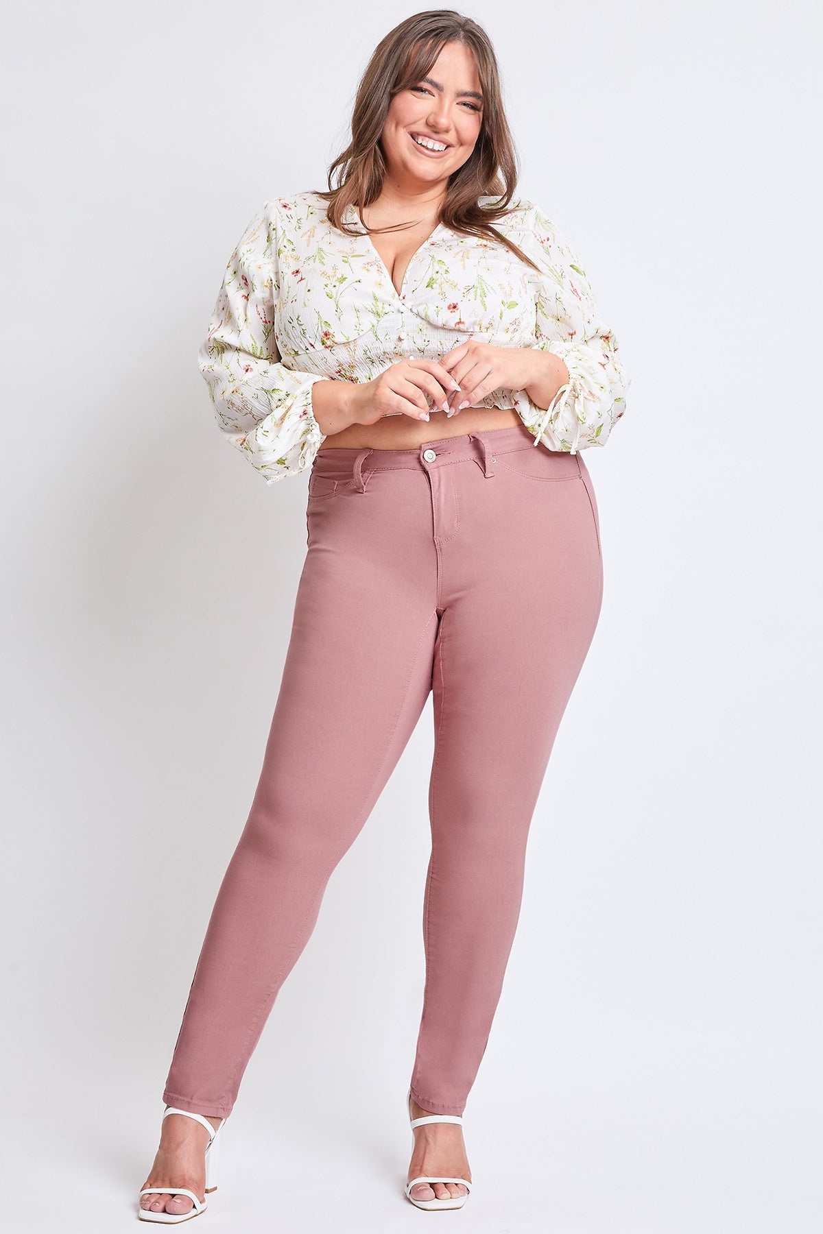 Women's Plus Hyperstretch Skinny Pants YMI JEANS